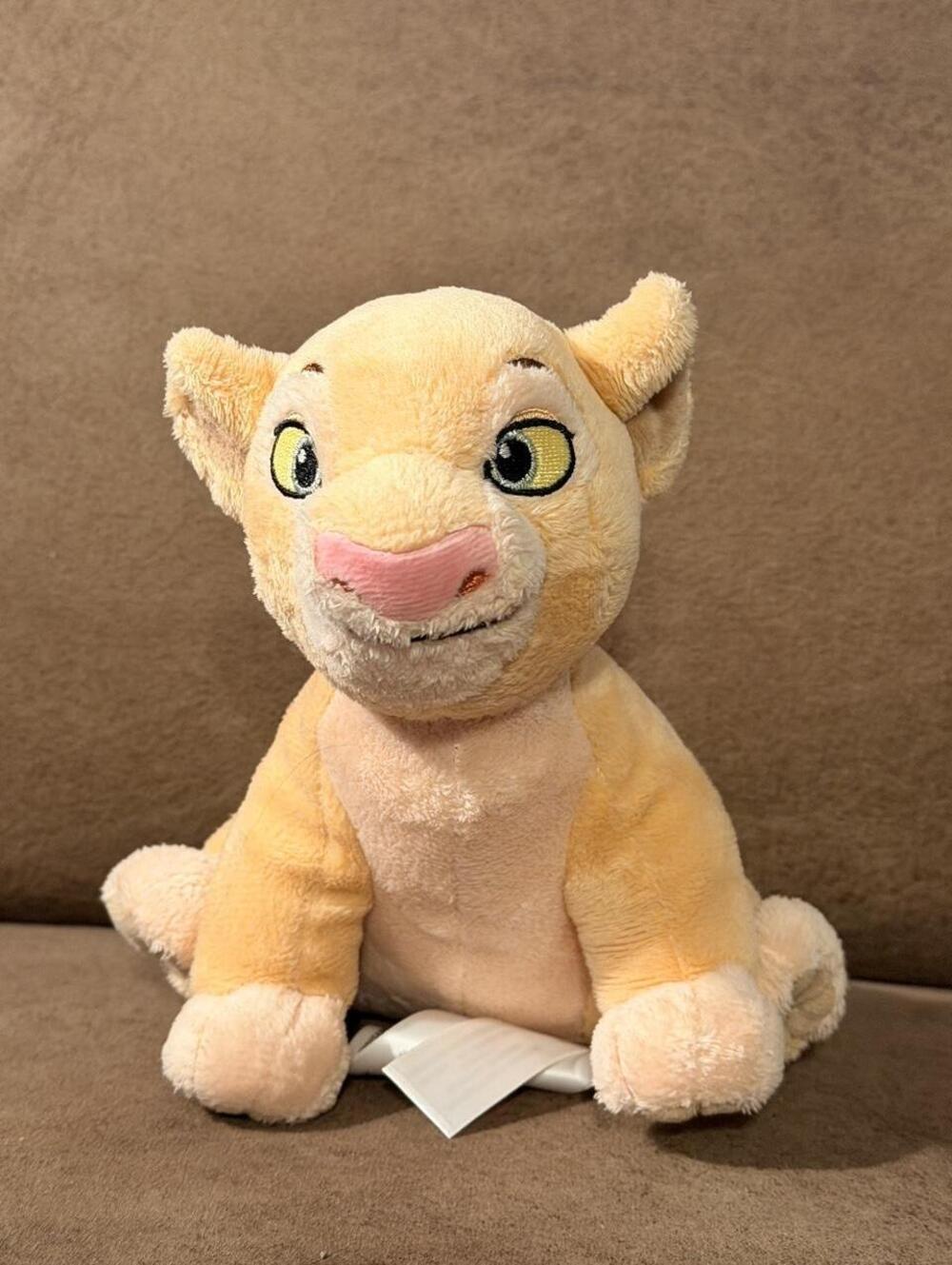 Authentic Disney Store Young Nala Plush 12” Lion King Collectible Stuffed Animal